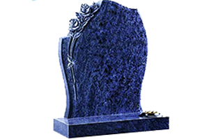 Памятник из синего гранита